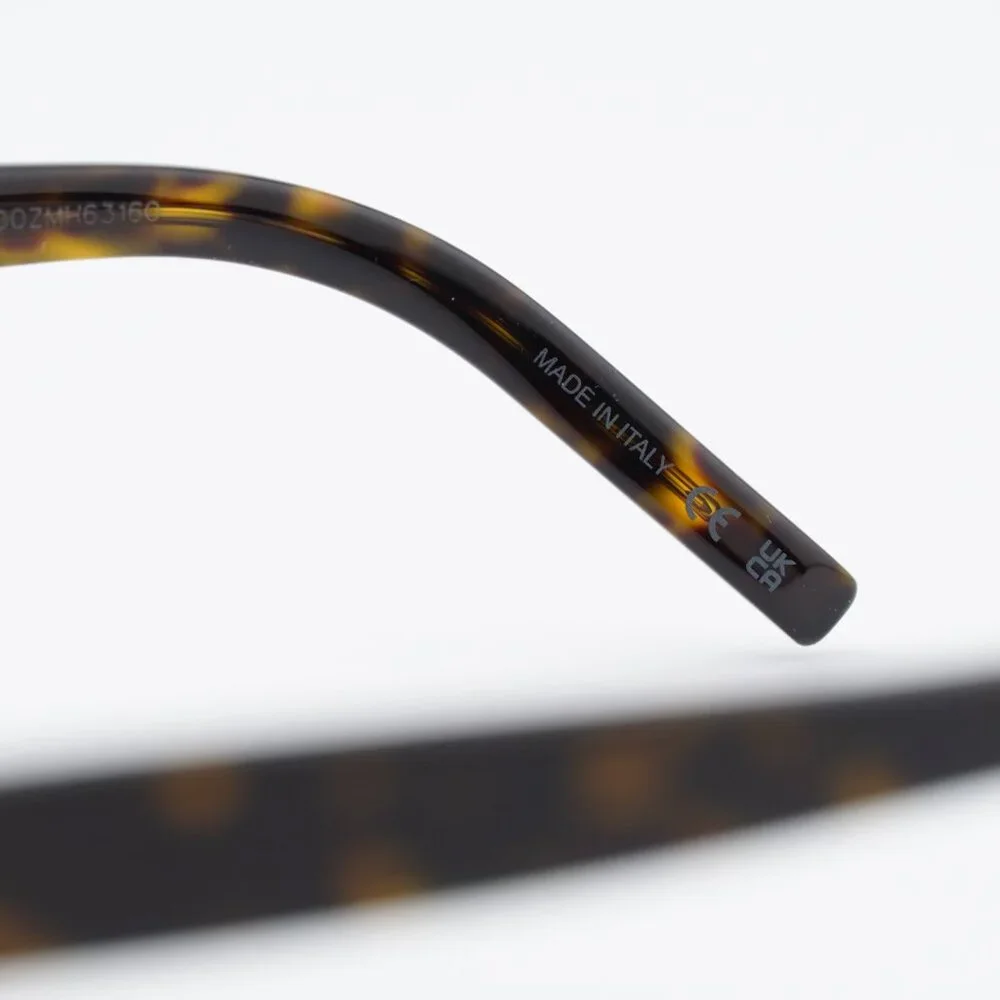 Saint Laurent SL M10_B 002 Square Eyeglasses Dark Havana 52mm Frame